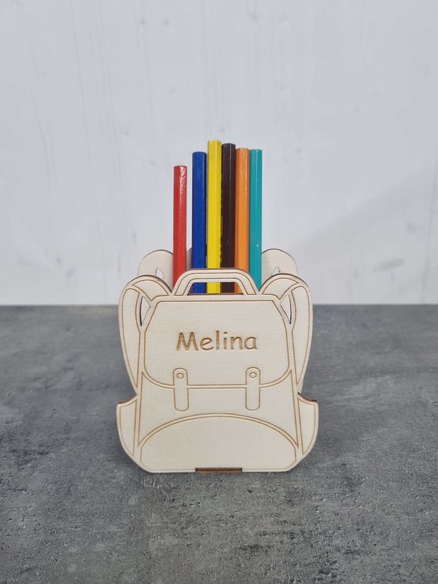 Personalisierte Geschenkverpackung/ Stiftehalter