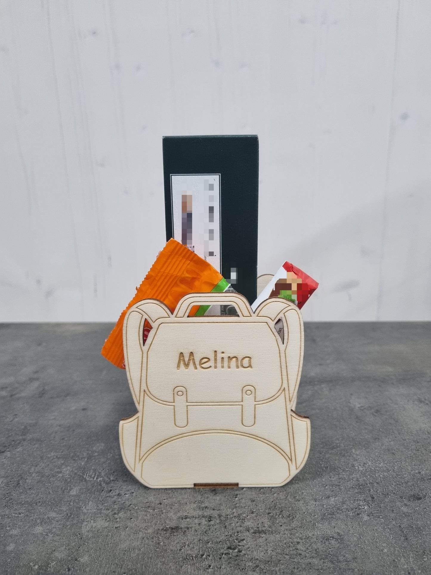 Personalisierte Geschenkverpackung/ Stiftehalter