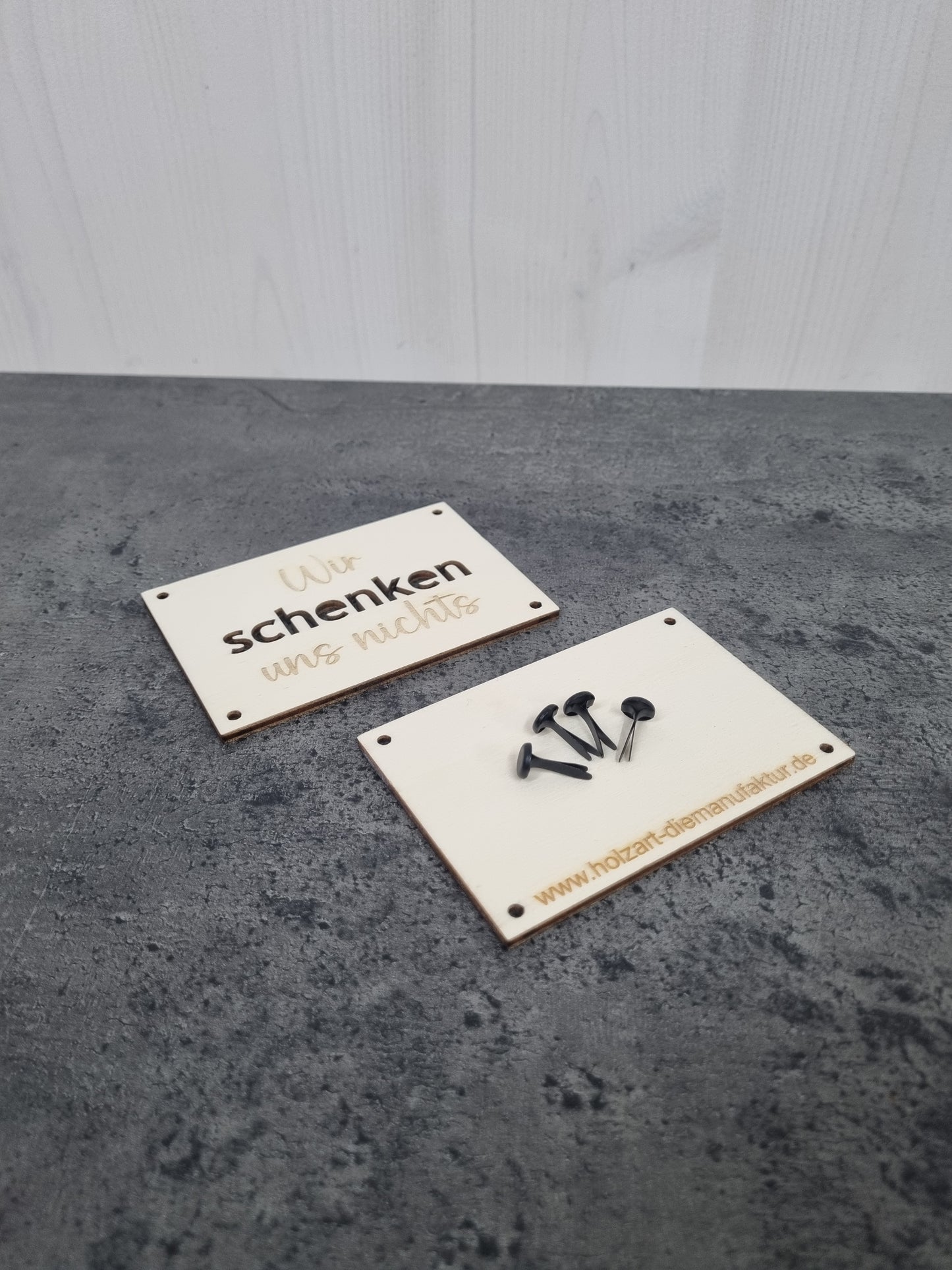 "Wir schenken uns nichts" Geschenkverpackung für Geld oder Gutscheinkarten zu jedem Anlass