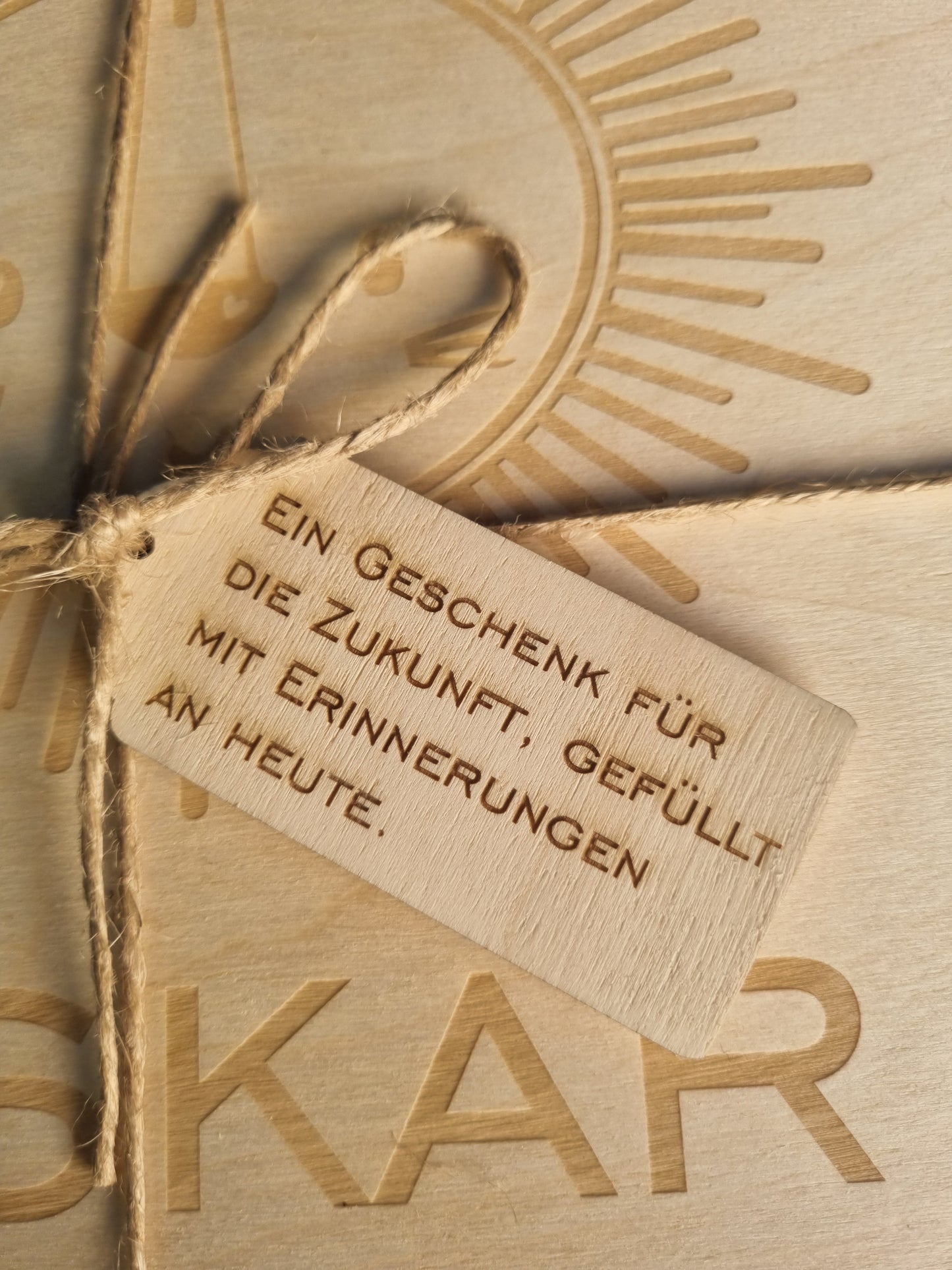 Erinnerungskiste "Löwe" zur Geburt