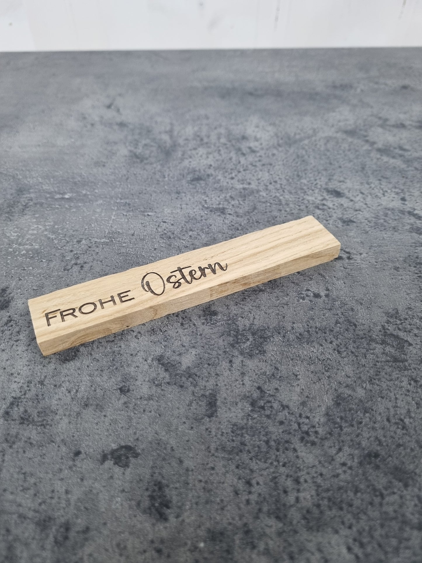 Frohe Ostern - Lasergravierte Holz-Sticks