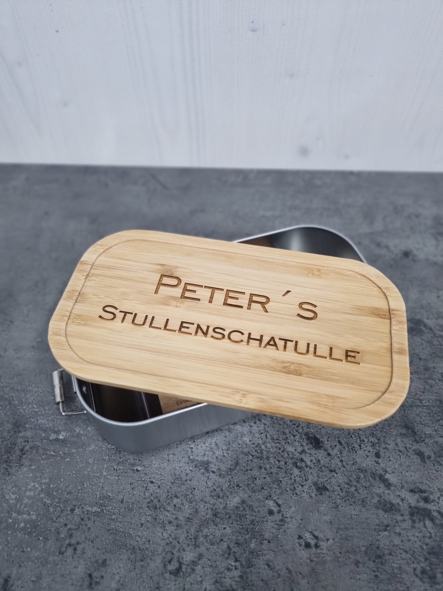 Personalisierte Brotdose - Stullenschatulle