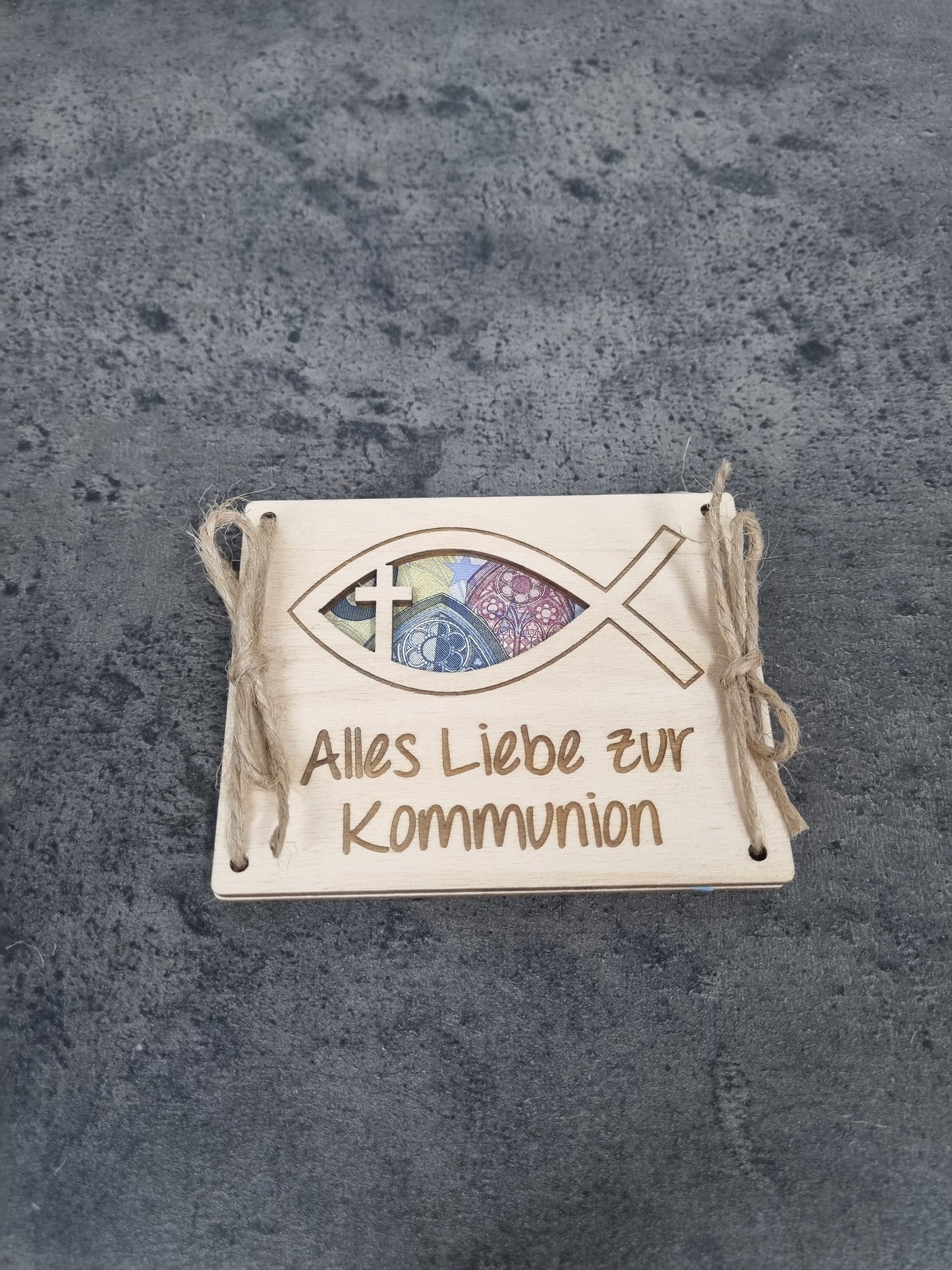 Geldgeschenkverpackung Konfirmation / Kommunion / Taufe