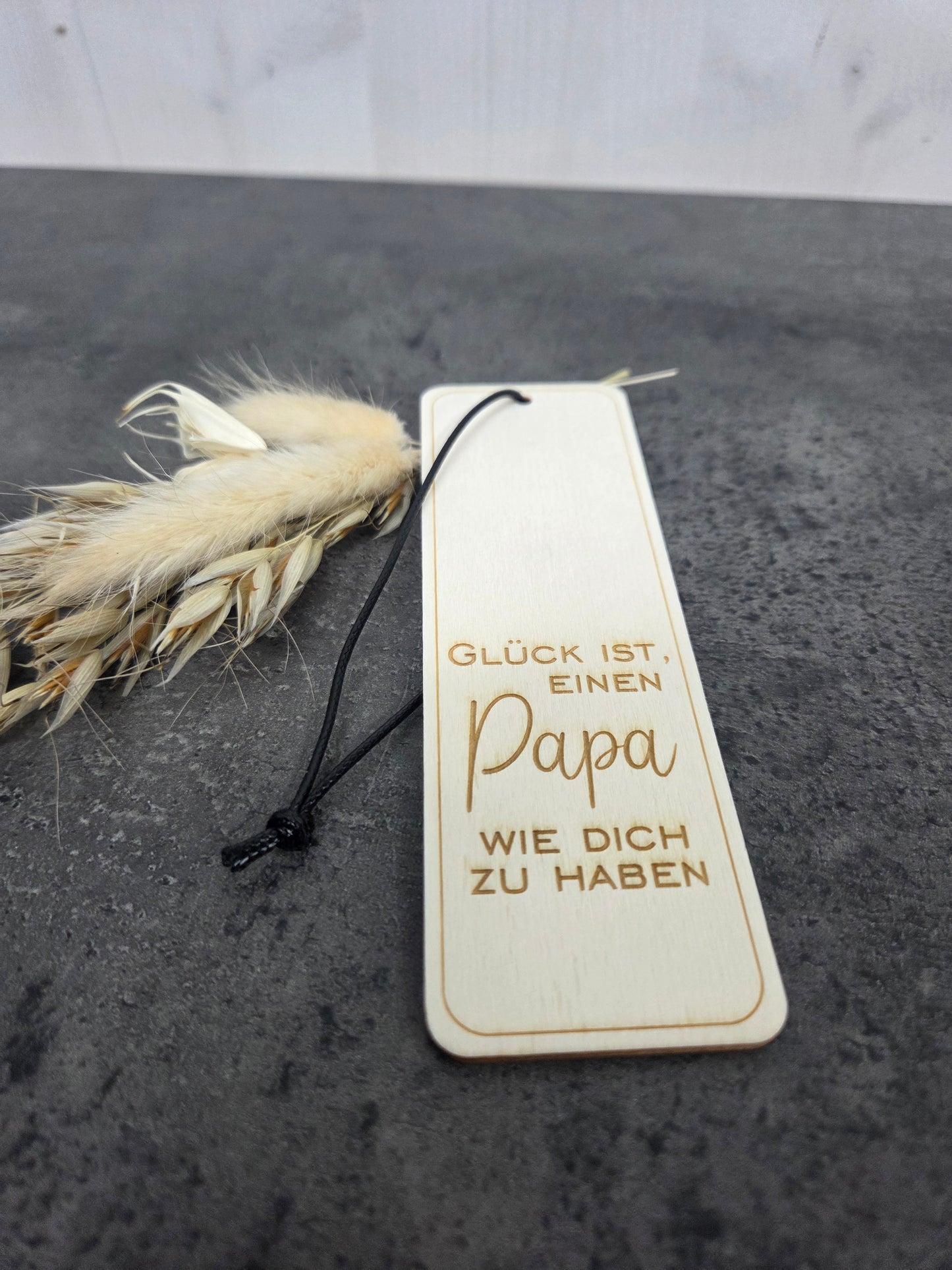 Lesezeichen "Glück ist...."