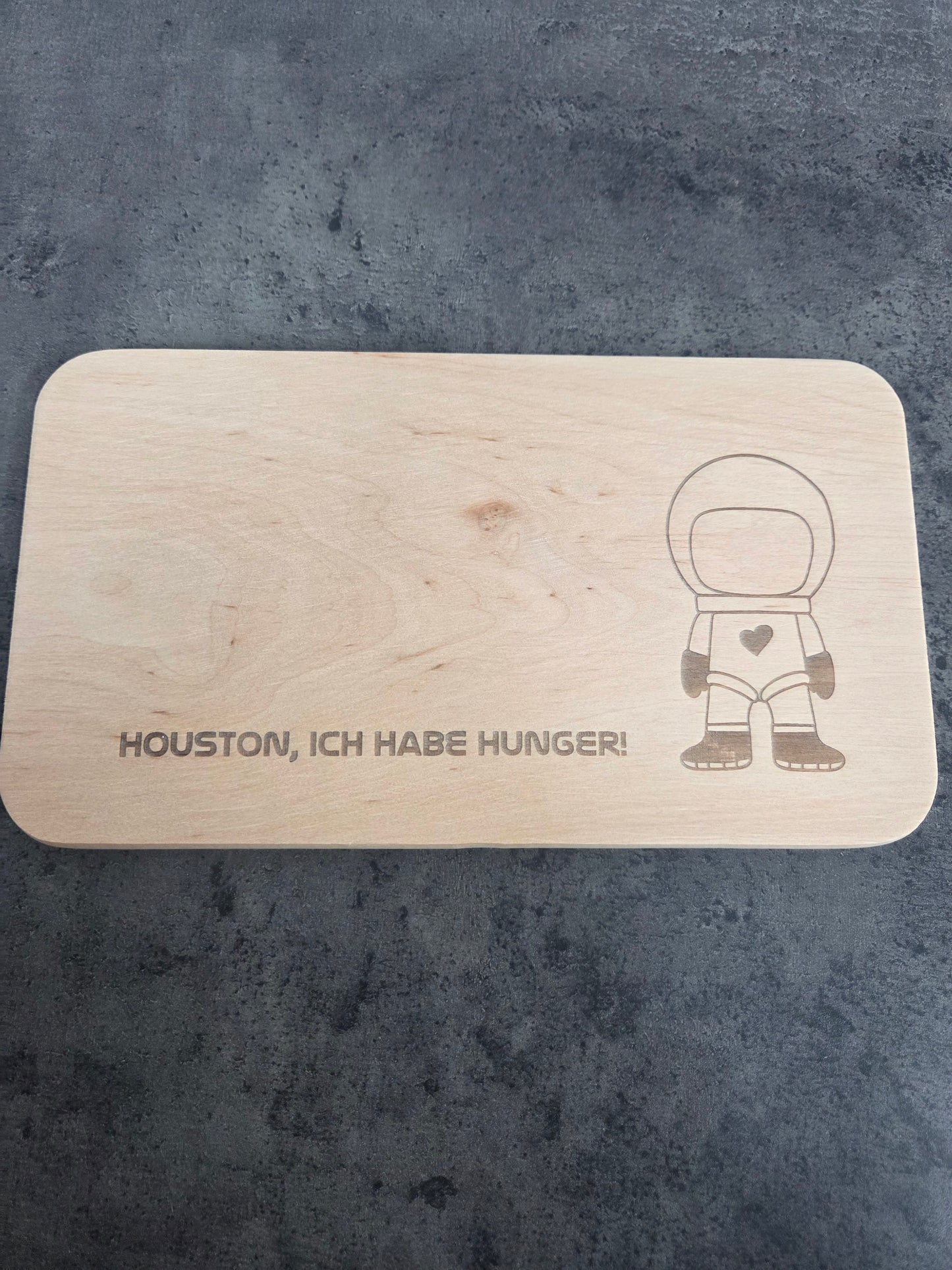 Frühstücksbrettchen für kleine Astronauten