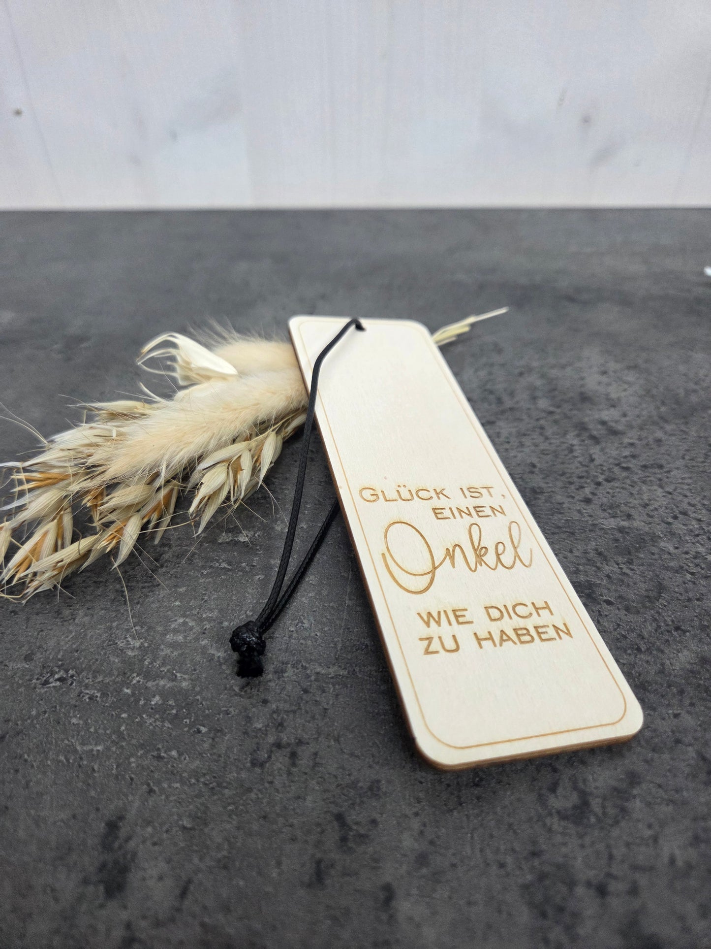 Lesezeichen "Glück ist...."