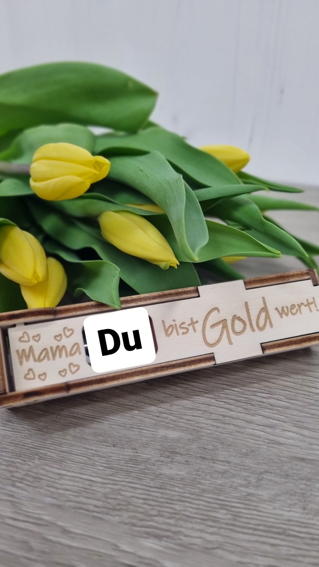 Mama du bist Gold wert!