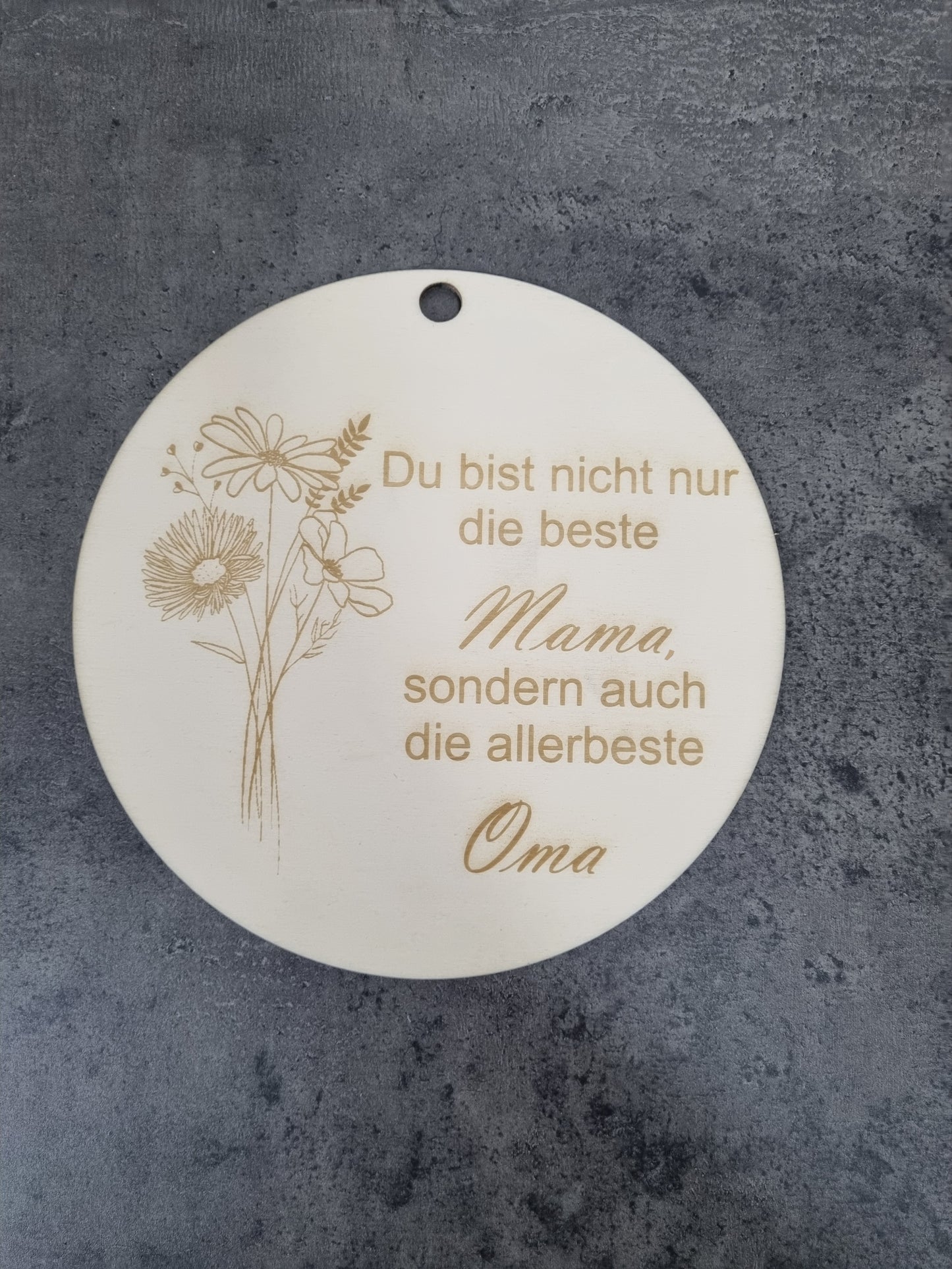 Wanddeko "Du bist nicht nur die beste Mama"