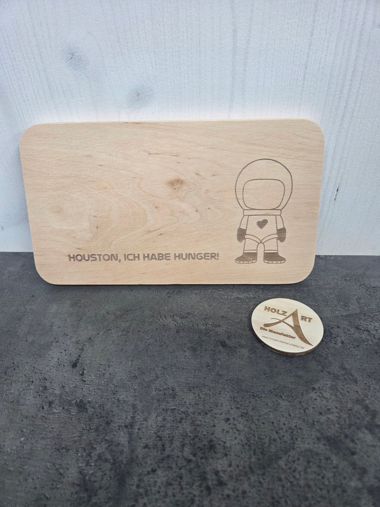 Frühstücksbrettchen für kleine Astronauten