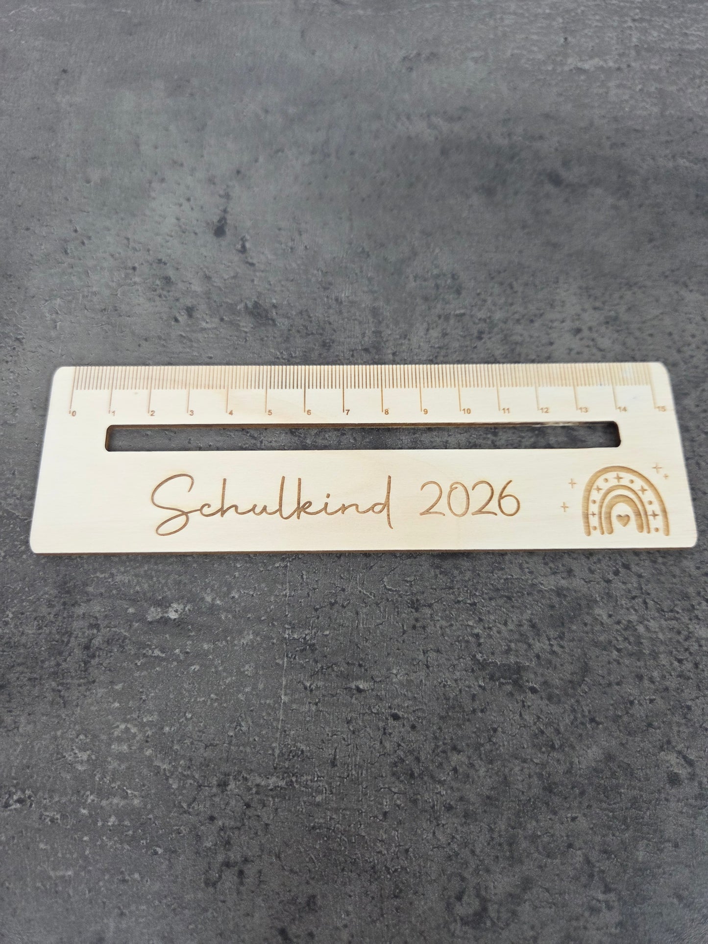Lesehilfe aus Holz für Erstklässler | Geschenk Schultüte 2026