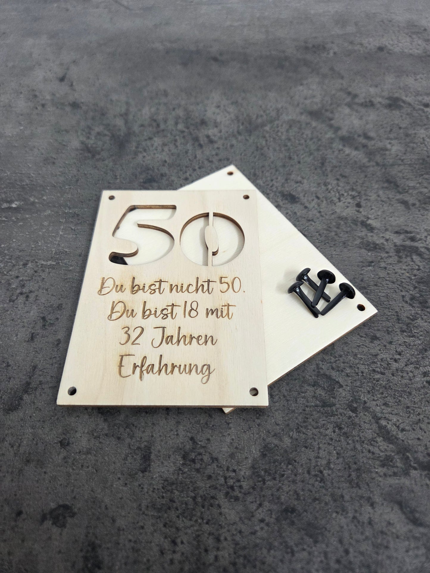 Lustige Geldgeschenk-Verpackung "18 mit Erfahrung" - Geldgeschenkverpackung zum (runden) Geburtstag