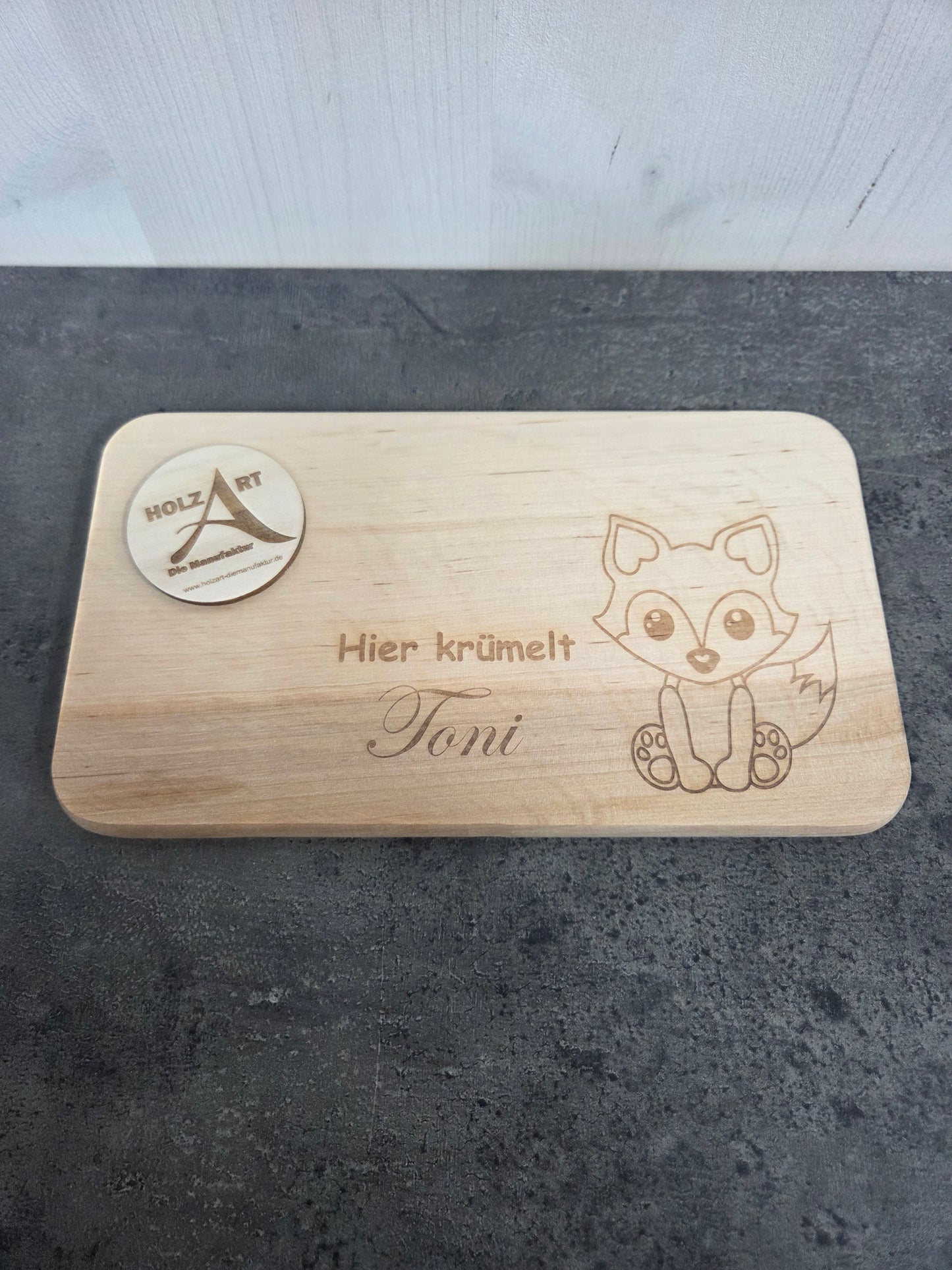 Frühstücksbrettchen Fuchs